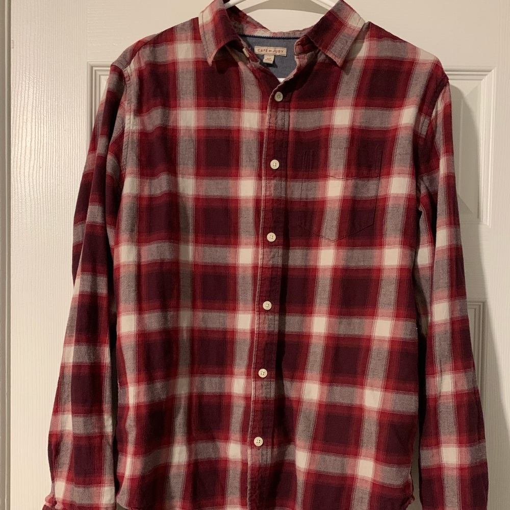 Aeropostale red checkered flannel shirt